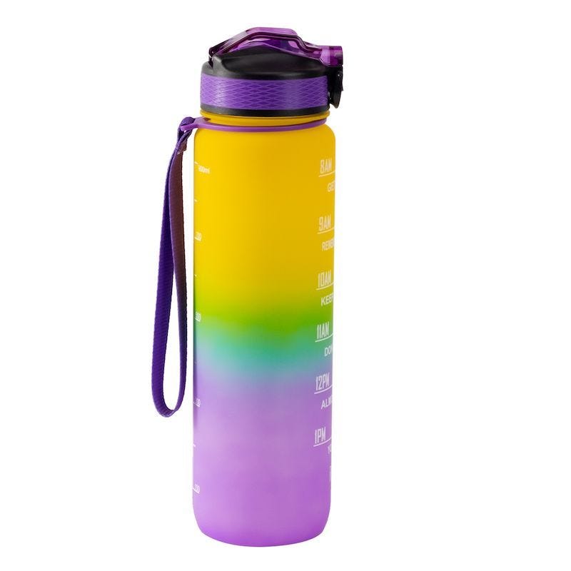 Hollywood Motivational Bottle 1000ml - Multicolor