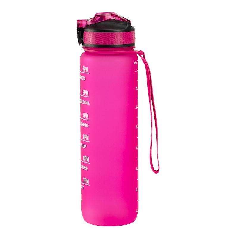 Hollywood Motivational Bottle 1000ml - Pink
