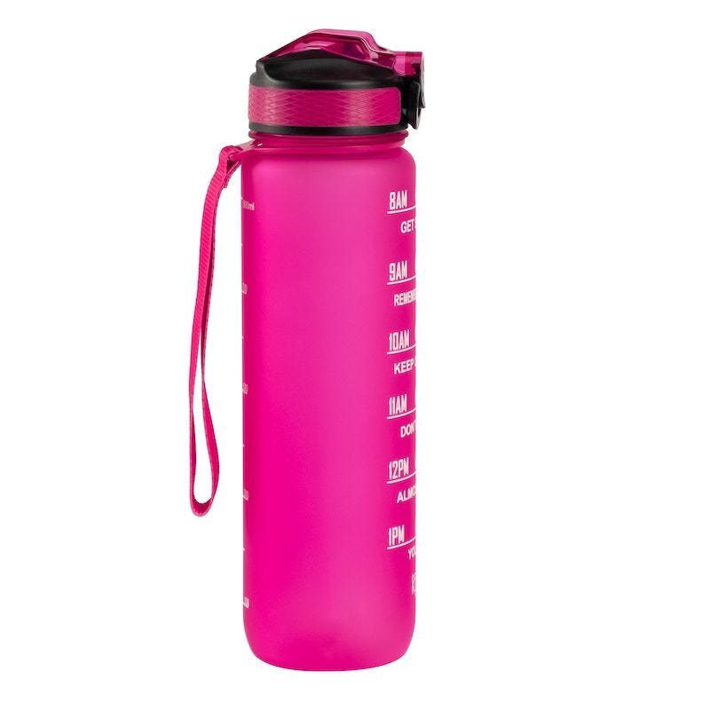 Hollywood Motivational Bottle 1000ml - Pink