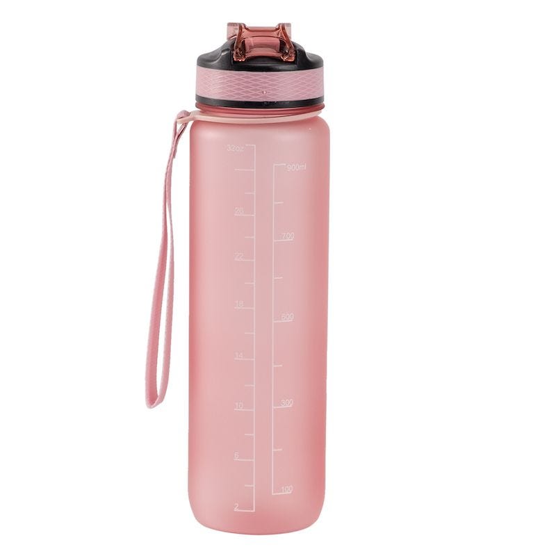 Hollywood Motivational Bottle 1000ml - Light Pink