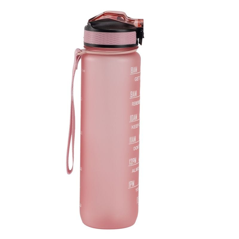 Hollywood Motivational Bottle 1000ml - Light Pink