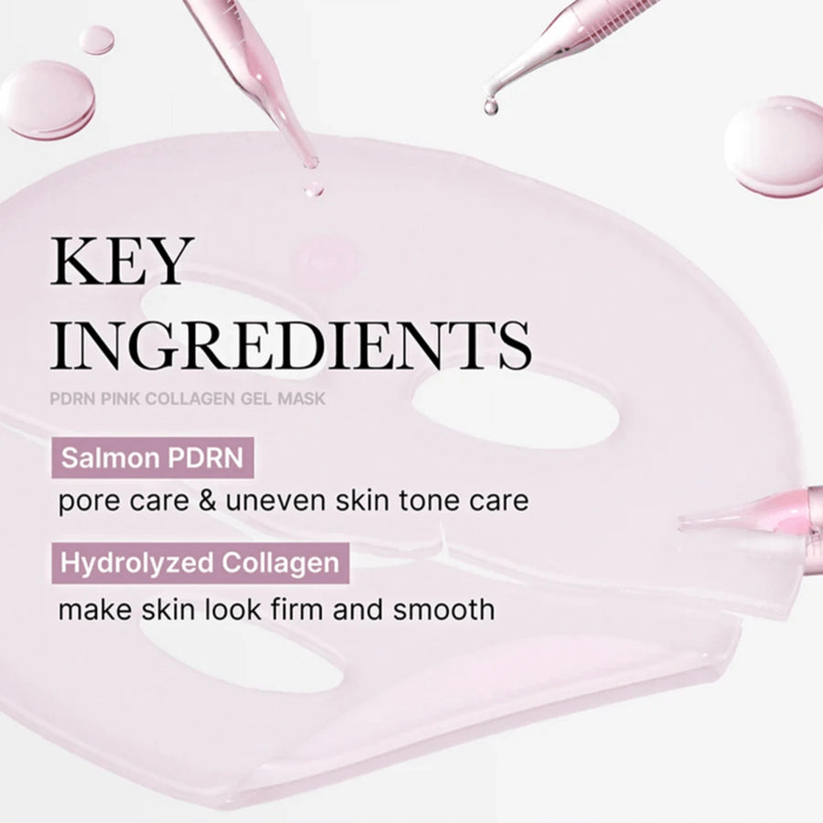 Pink Collagen Gel Mask Set 4 pc
