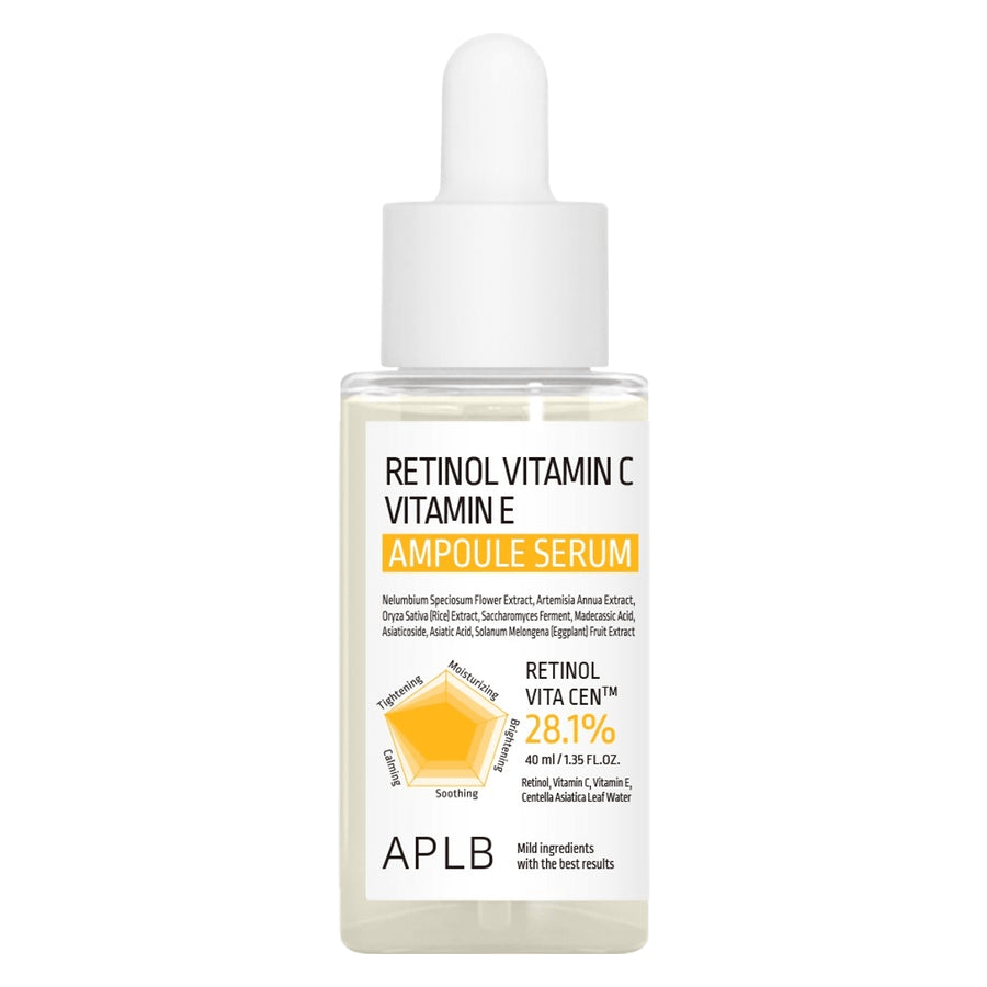 Retinol Vitamin C Vitamin E Ampoule Serum 40 ml