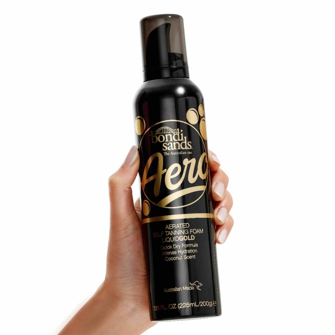 Aero Tanning Foam Liquid Gold 225ml