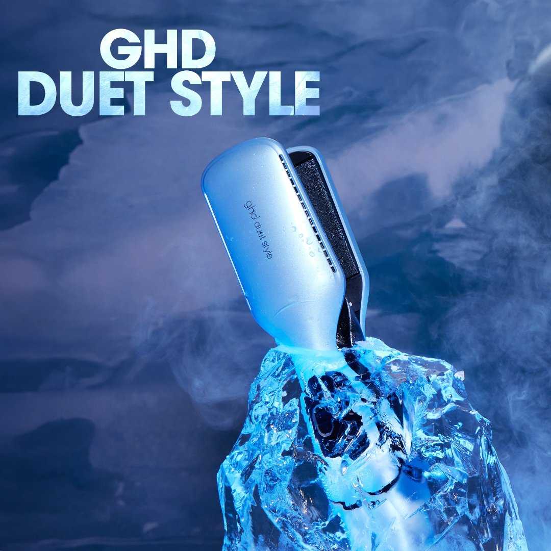 ghd Duet Style Limited Edition 2-in-1 Hot Air Styler Icy Blue