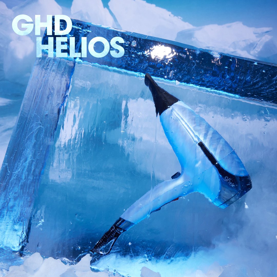 ghd Helios Limited Edition Hair Dryer Icy Blue