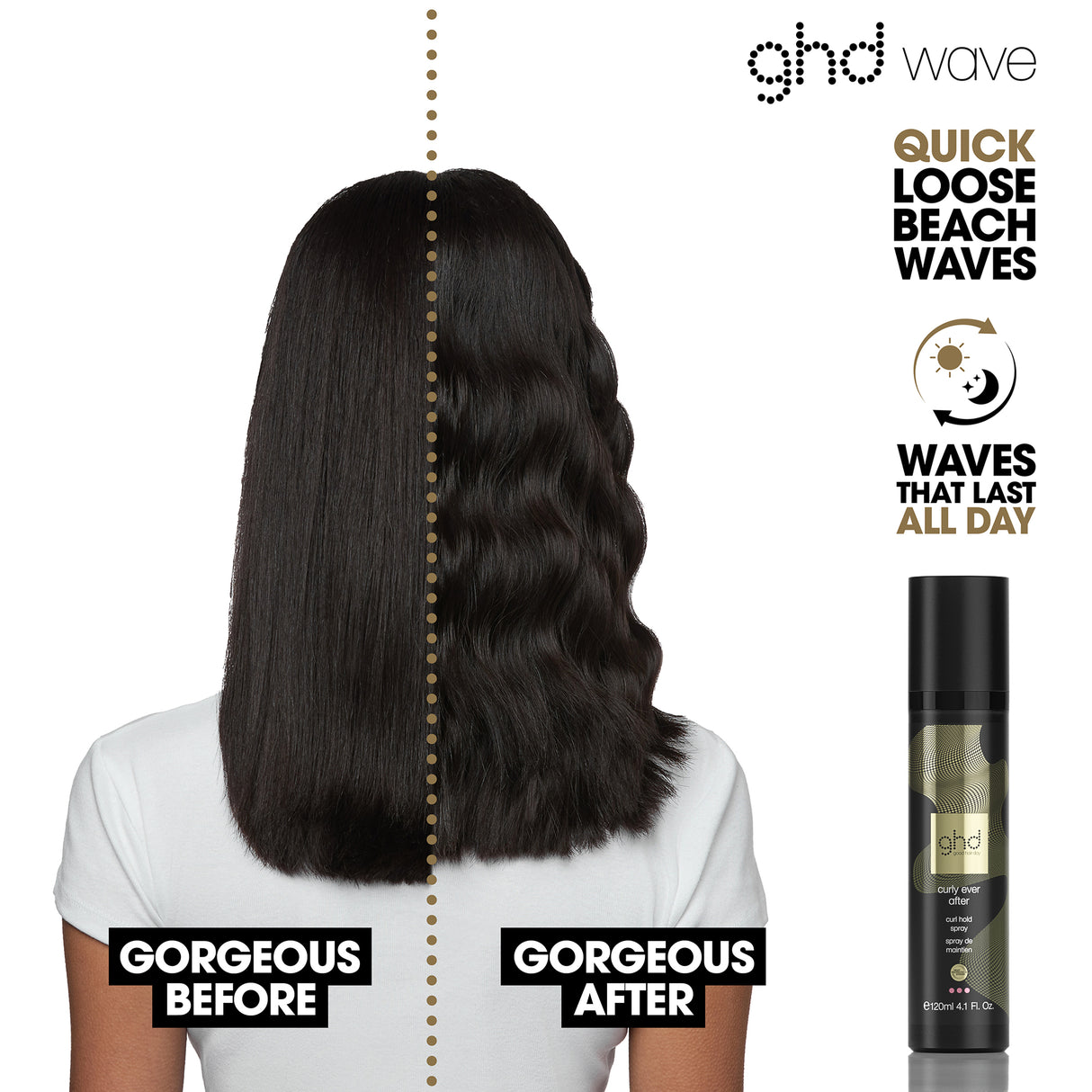 ghd Curly Ever After Curl Hold Spray 120ml