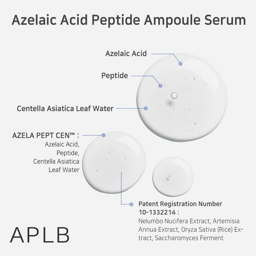 Azelaic Acid Peptide Ampoule Serum 40 ml