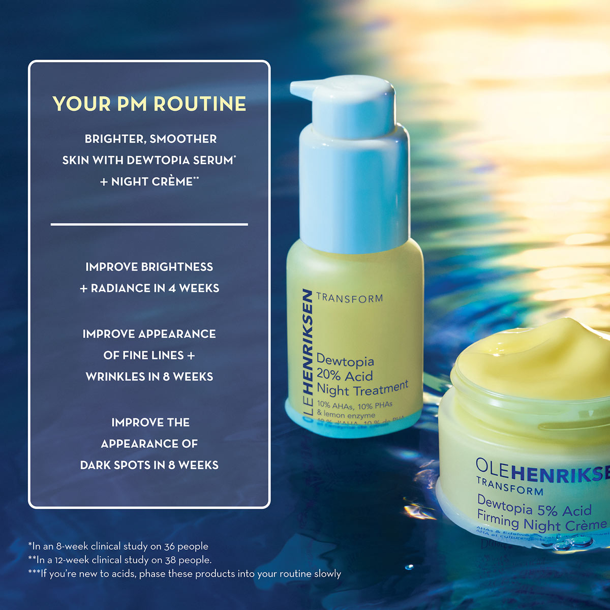 Dewtopia 5% Acid Firming Night Crèam