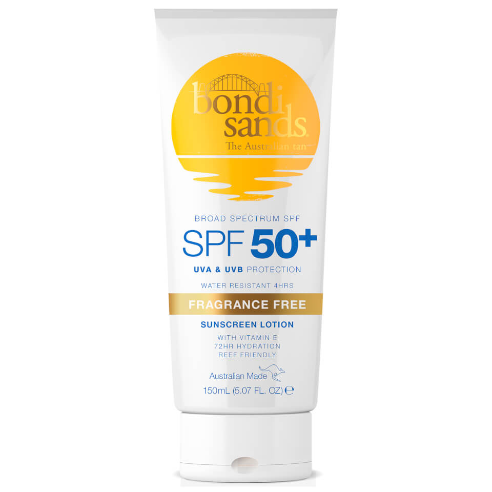 SPF 50+ Fragrance Free Face Sunscreen Lotion - 75ml