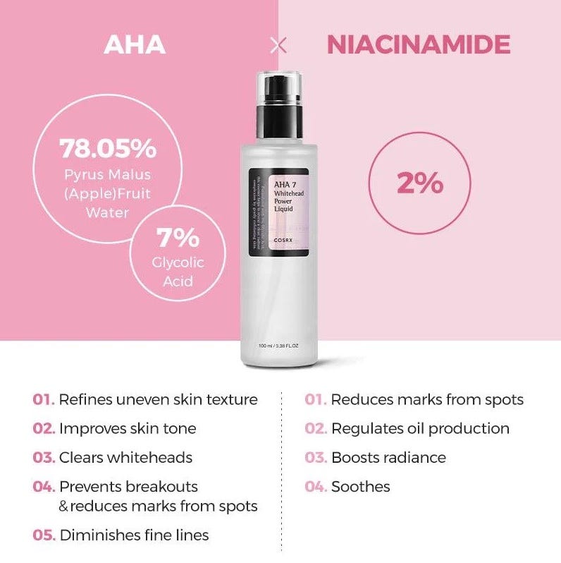 AHA 7 Whitehead Power Liquid - COSRX
