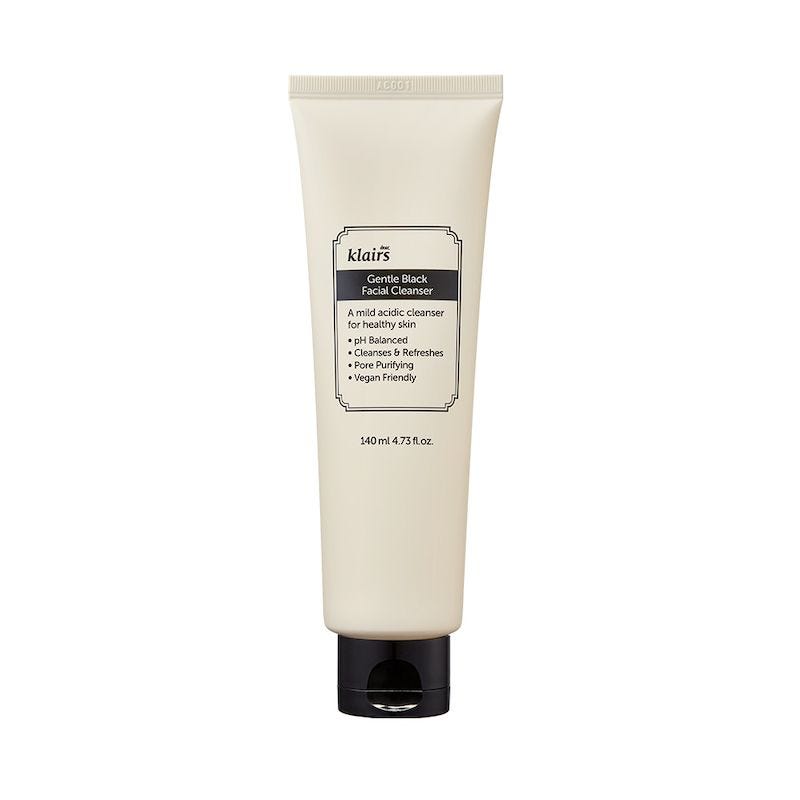 Gentle Black Facial Cleanser 140ml
