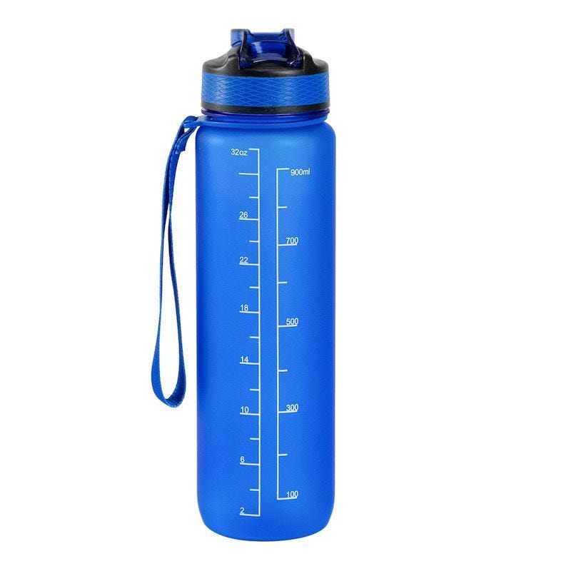 Hollywood Motivational Bottle 1000ml - Blue