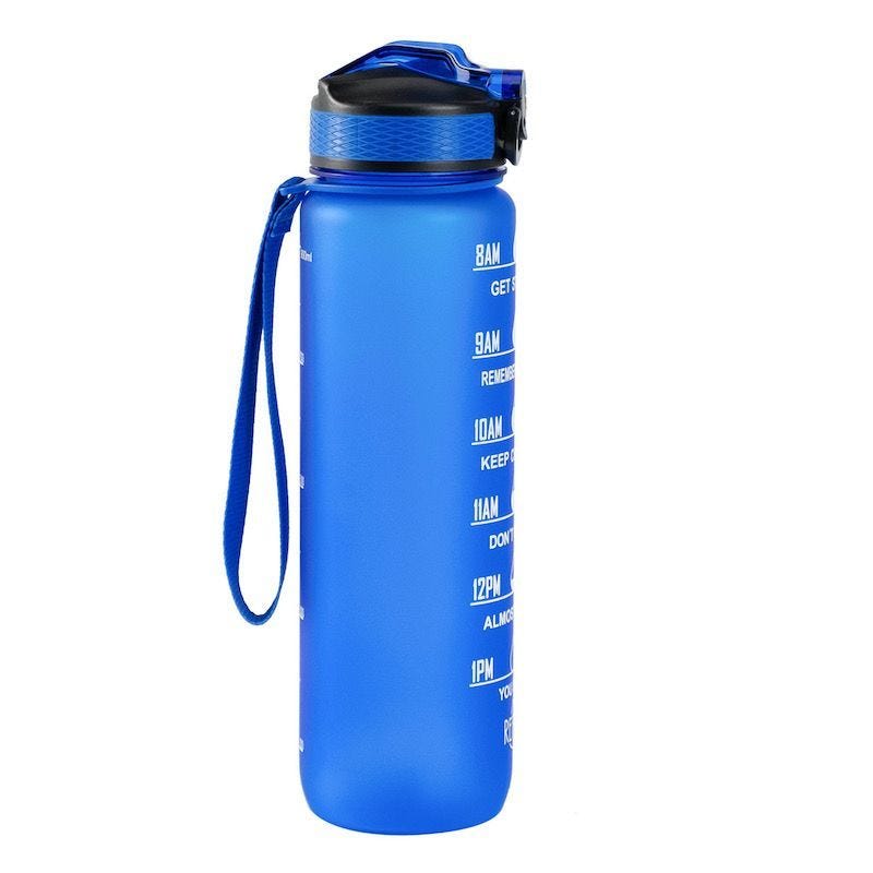 Hollywood Motivational Bottle 1000ml - Blue