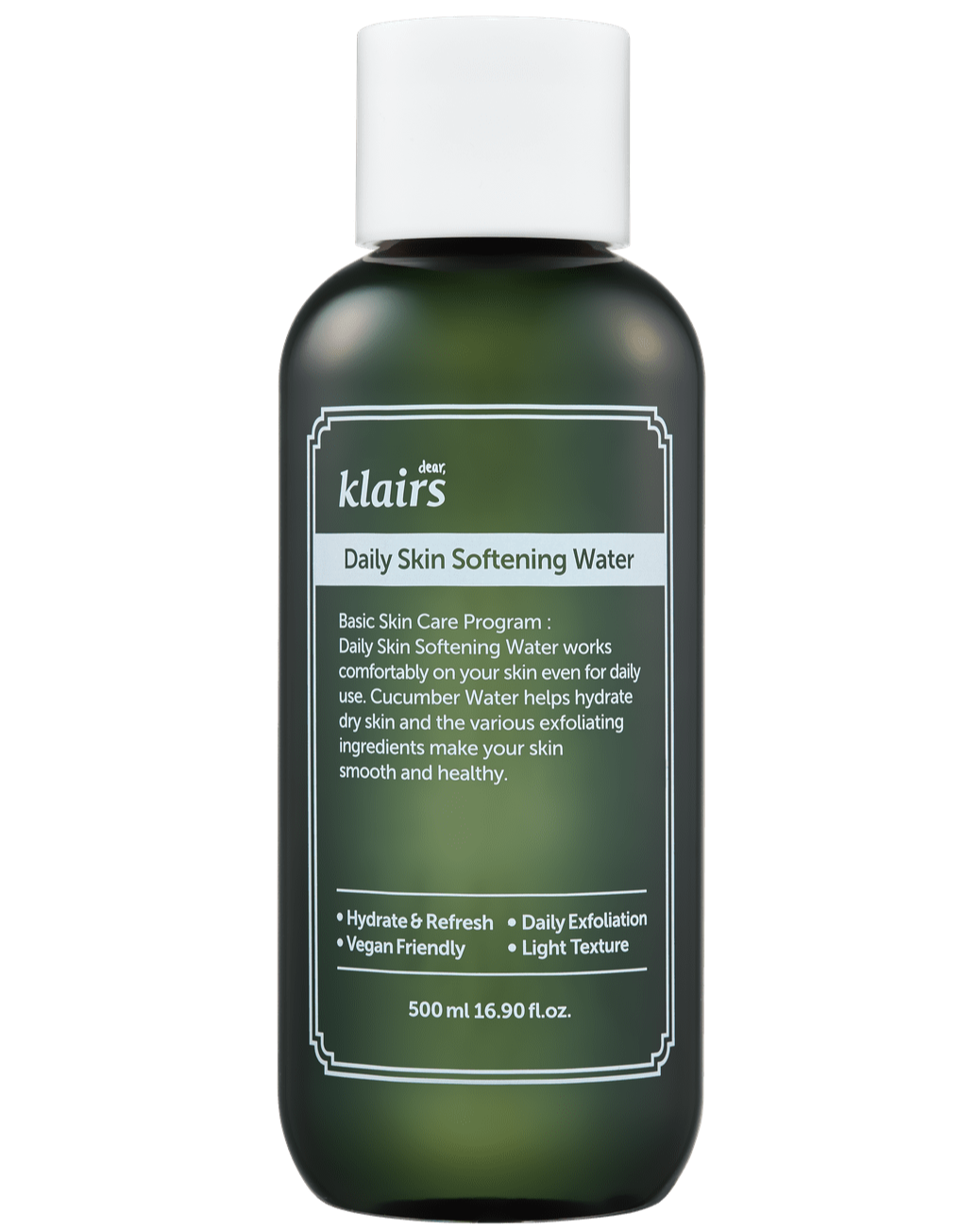 Daily Skin Softening Water - 500ml - Klairs