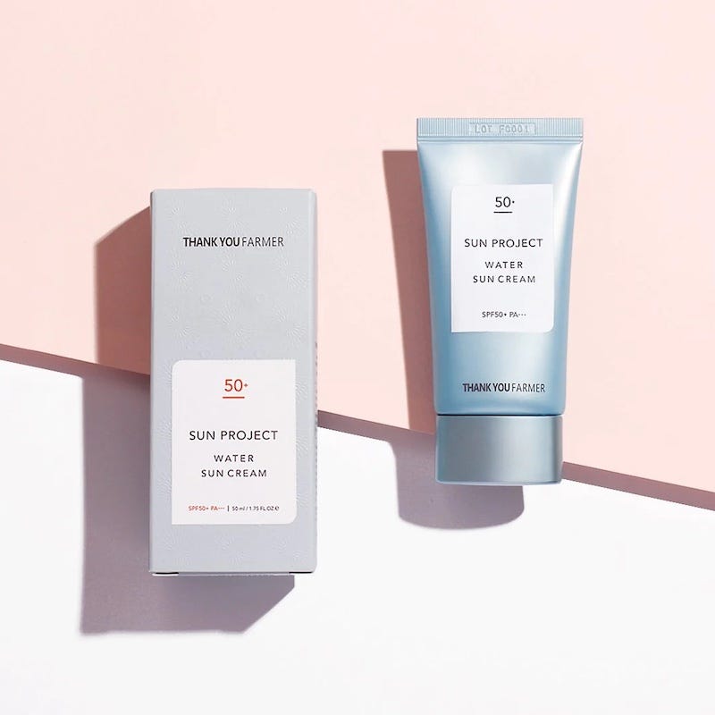 Sun Project Water Sun Cream SPF50+