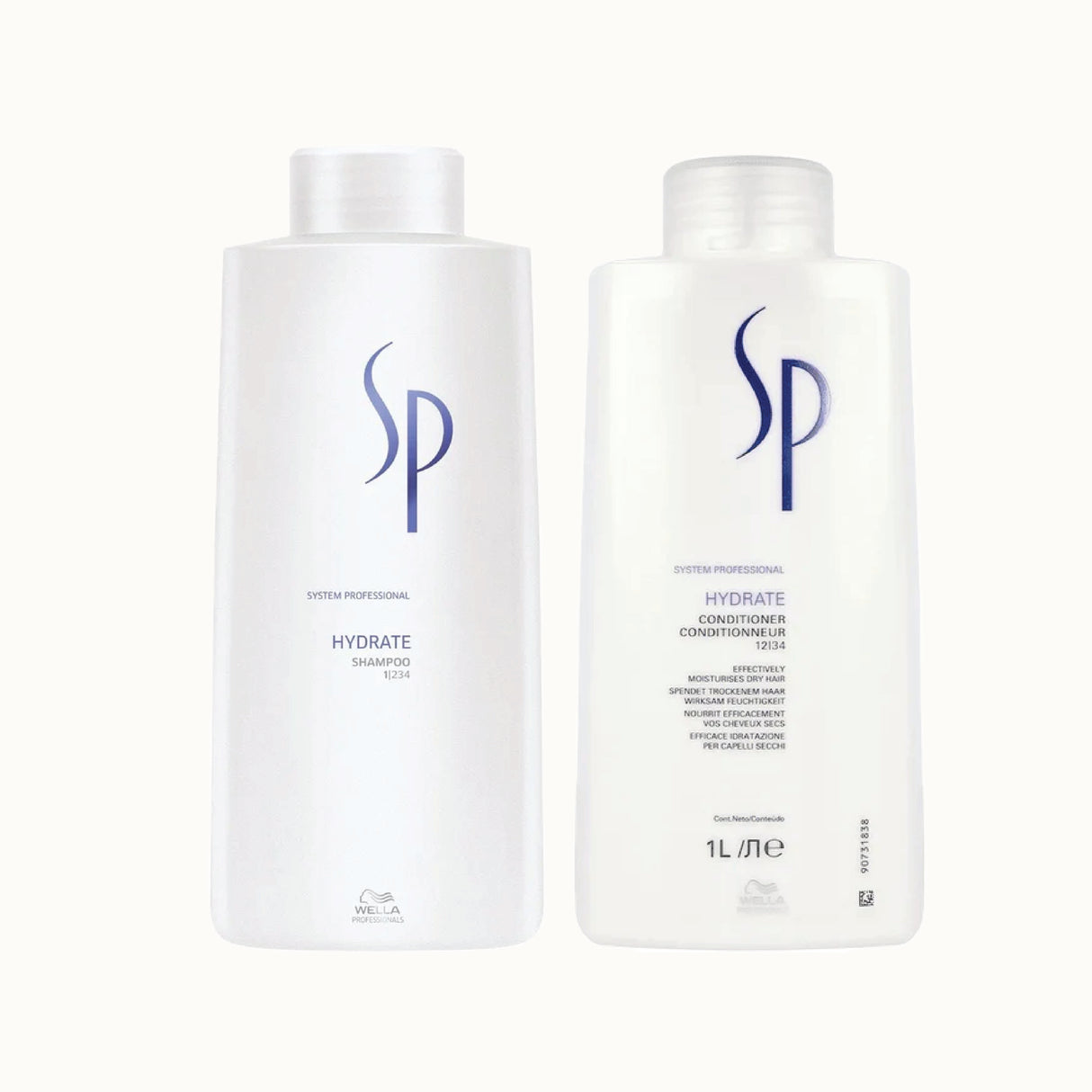 Pakkepris SP Classic Hydrate Shampoo + Conditioner 1000ml