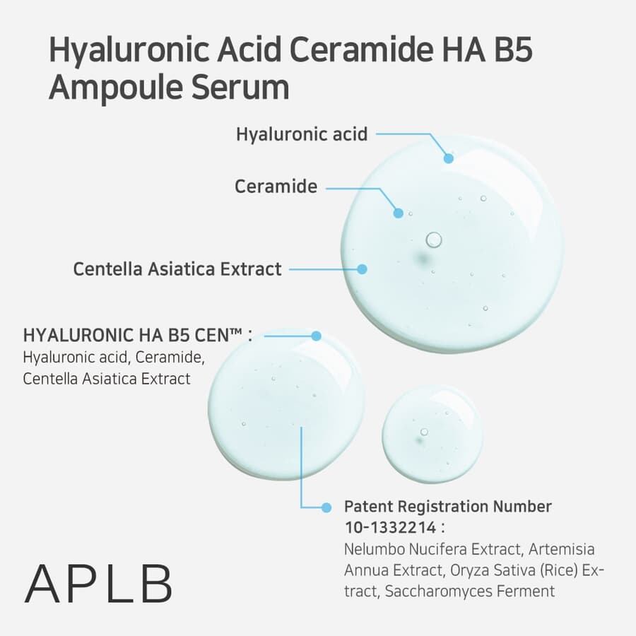 Hyaluronic Acid Ceramide HA B5 Ampoule Serum 40 ml
