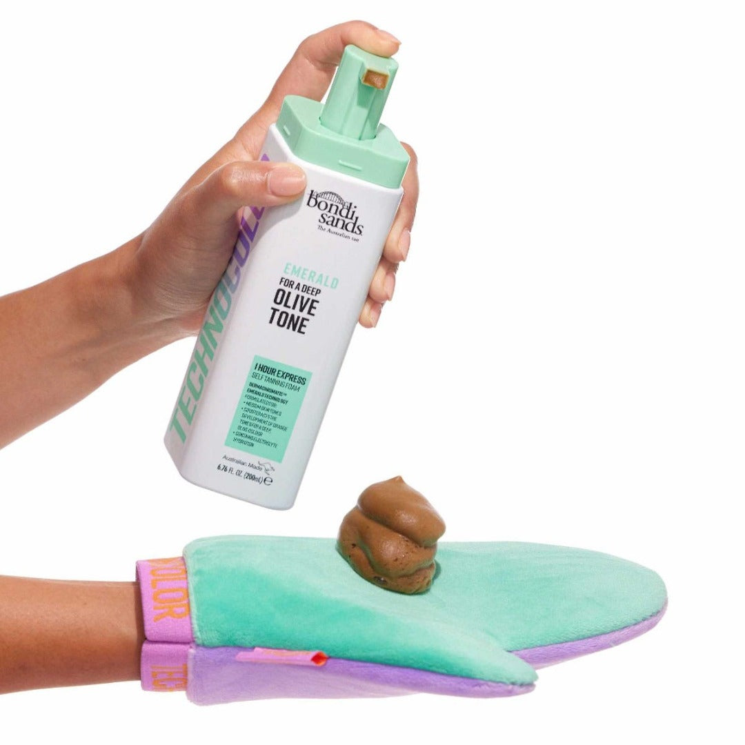Technocolor Emerald 1 Hour Express Self Tanning Foam 02 (Green)