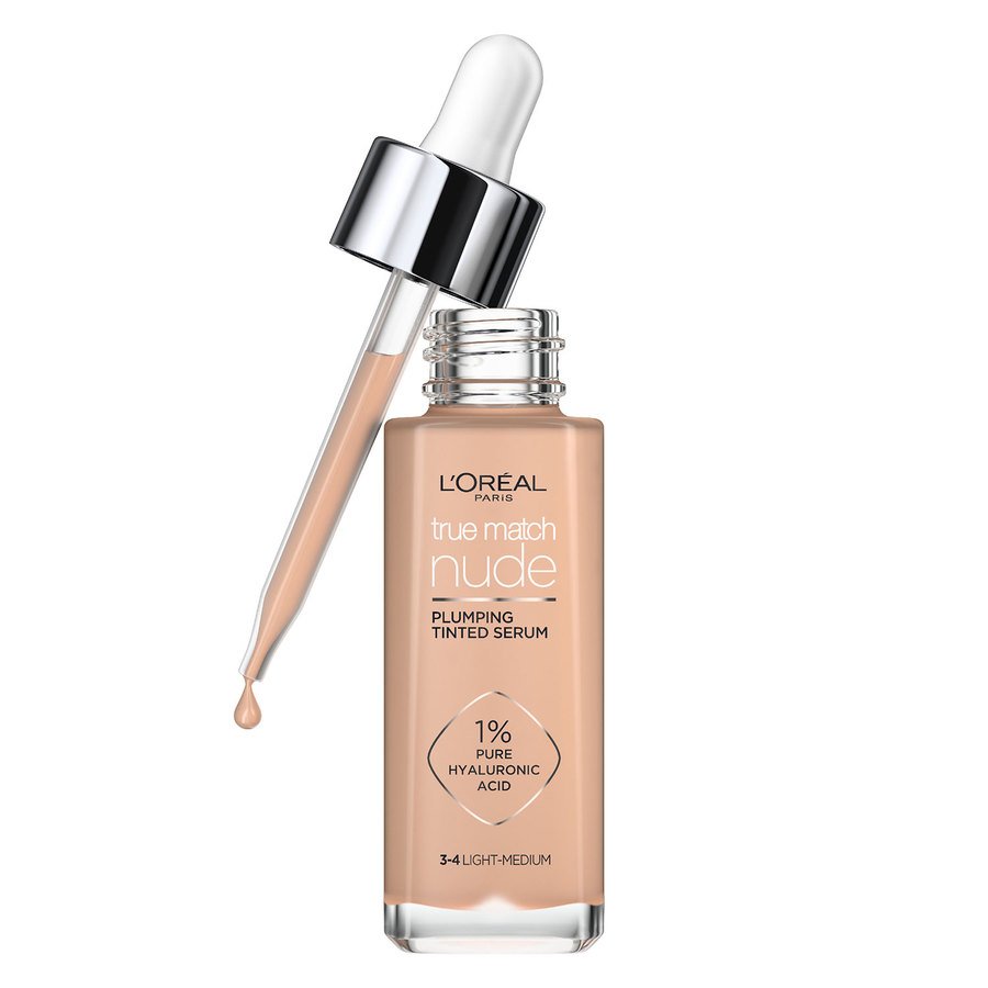 True Match Nude Plumping Tinted Serum Foundation