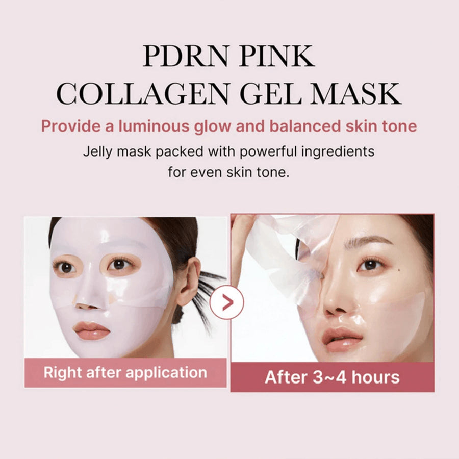 Pink Collagen Gel Mask Set 4 pc