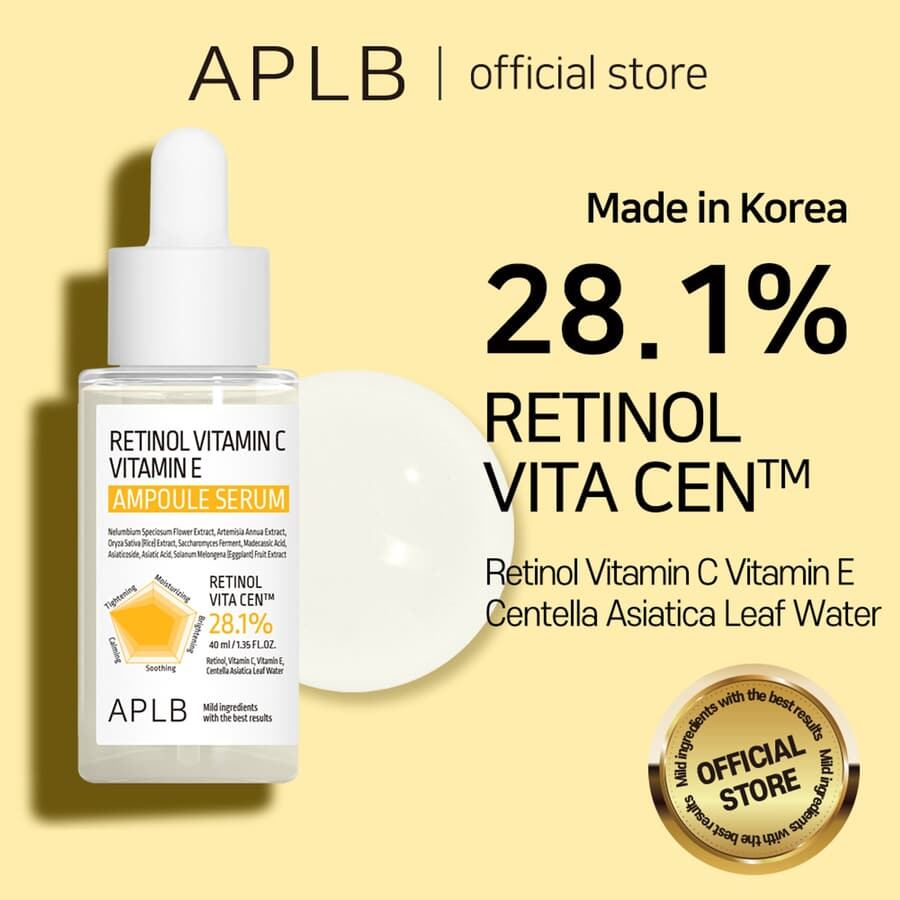 Retinol Vitamin C Vitamin E Ampoule Serum 40 ml