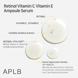 Retinol Vitamin C Vitamin E Ampoule Serum 40 ml