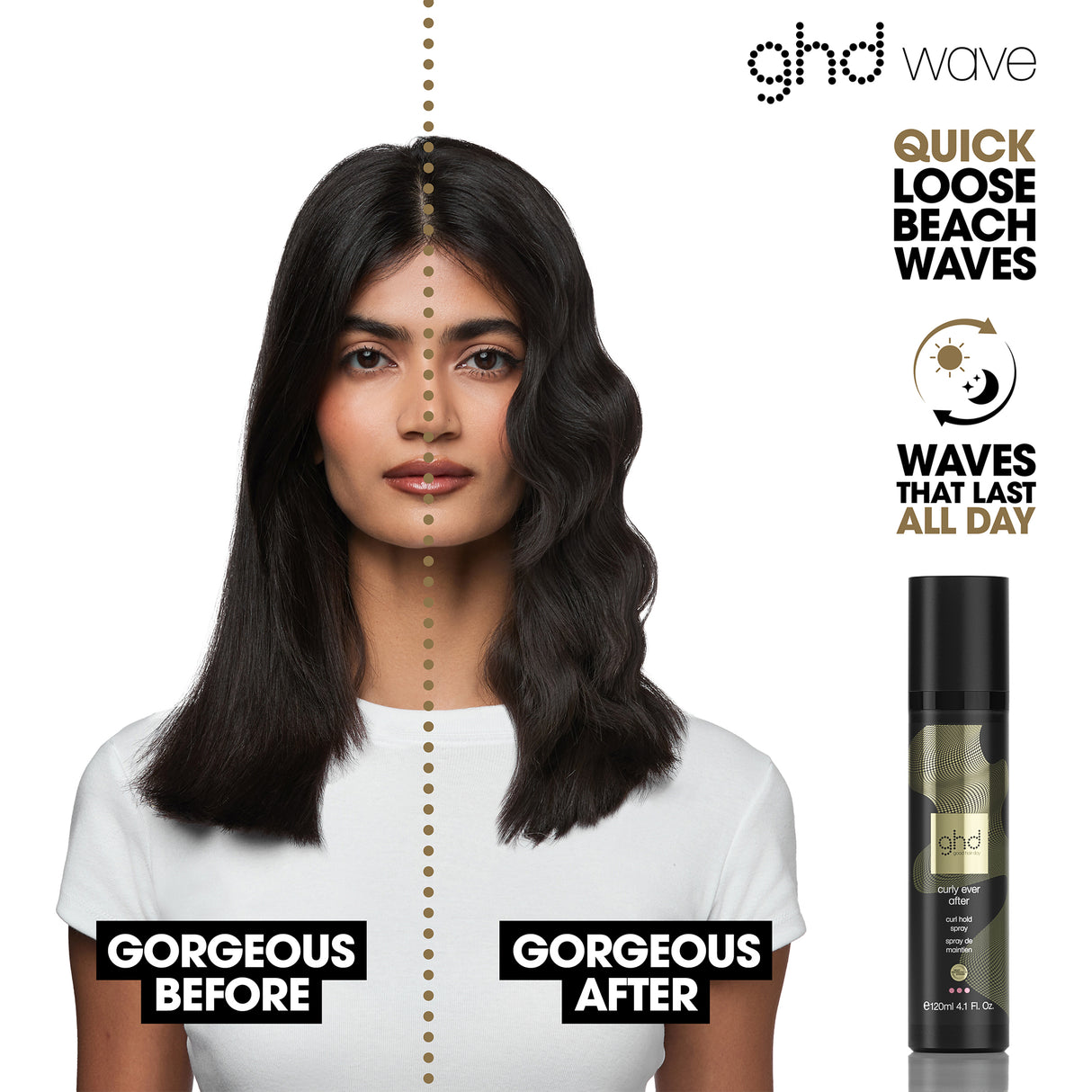 ghd Curly Ever After Curl Hold Spray 120ml