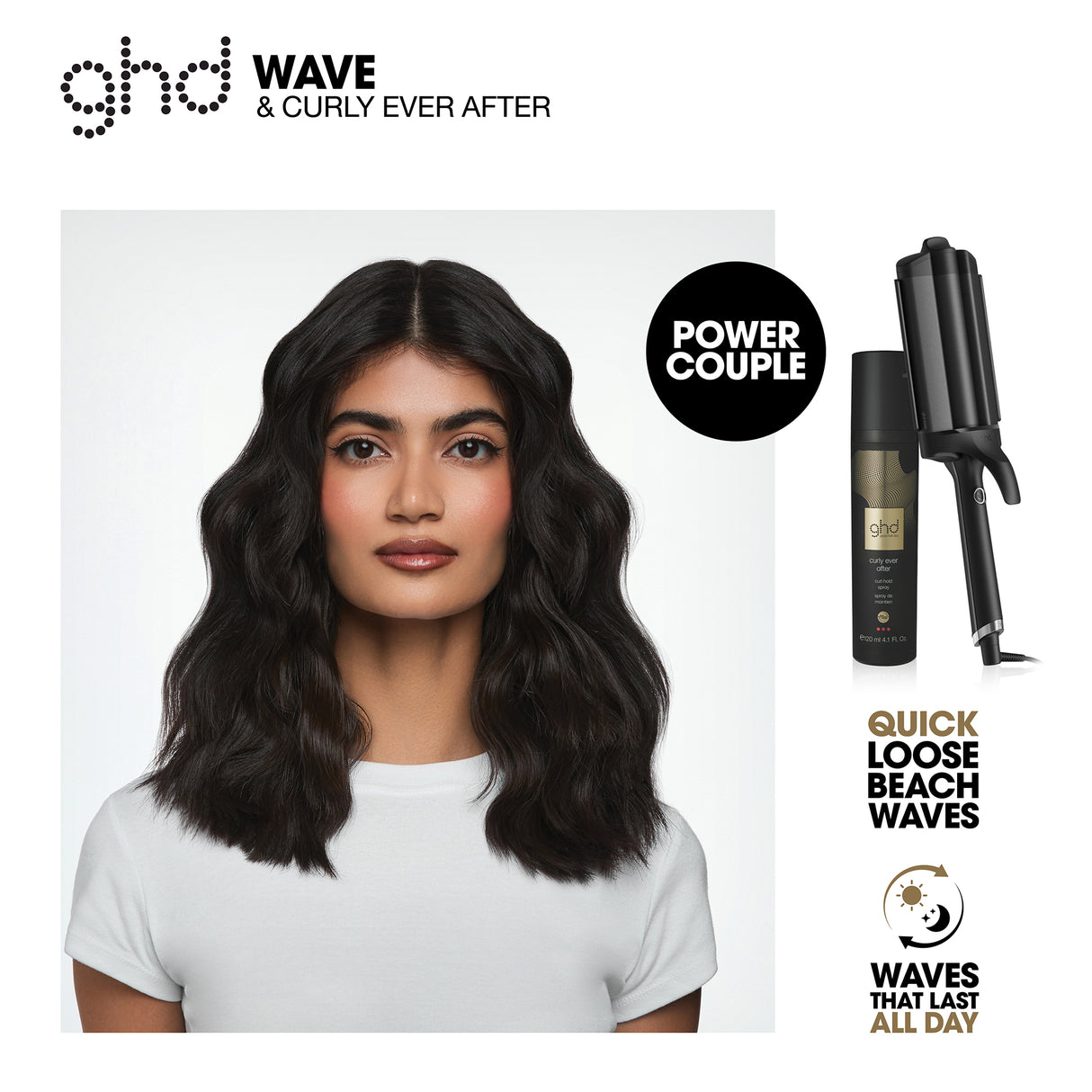 ghd Curly Ever After Curl Hold Spray 120ml