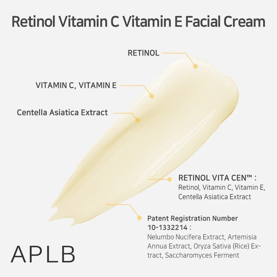 Retinol Vitamin C Vitamin E Facial Cream 55 ml