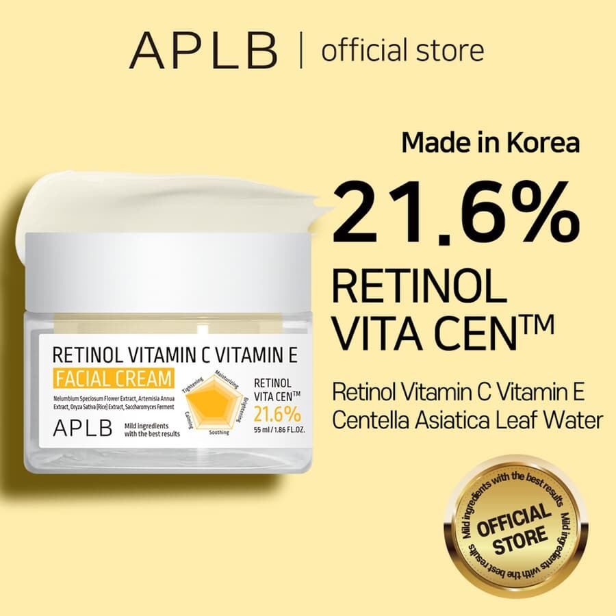 Retinol Vitamin C Vitamin E Facial Cream 55 ml