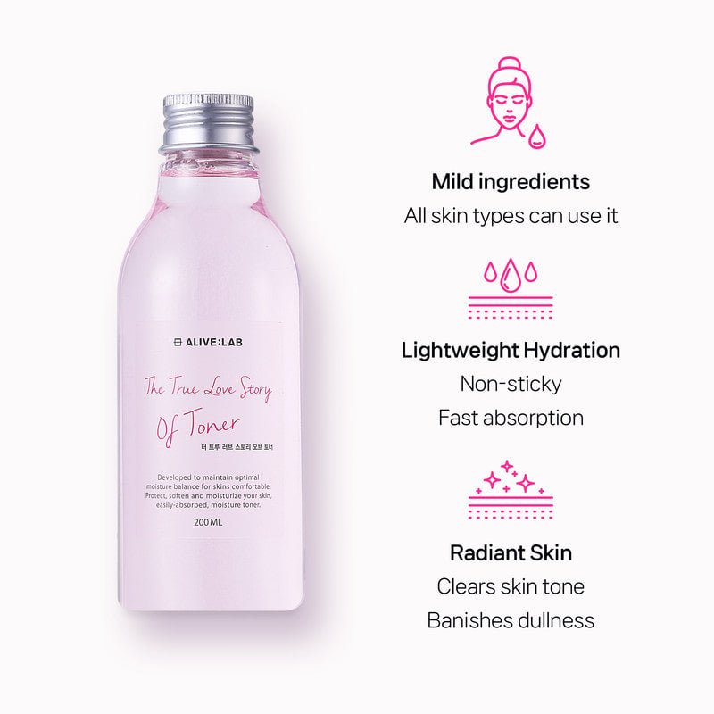 The True Love Story Of Toner 200 ml