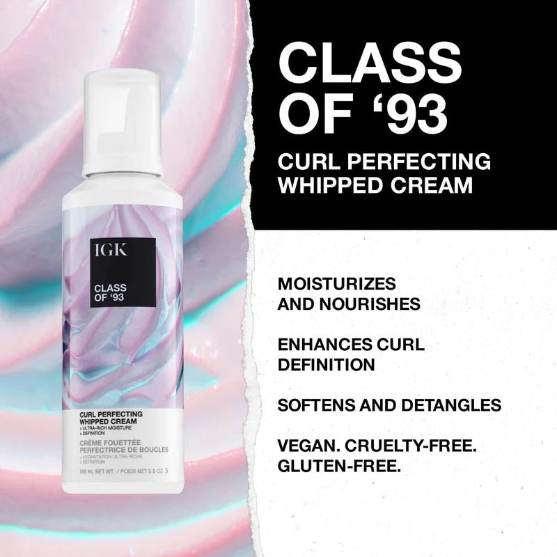 Class of 93 Curl Perfecting Whipped Cream 165ml