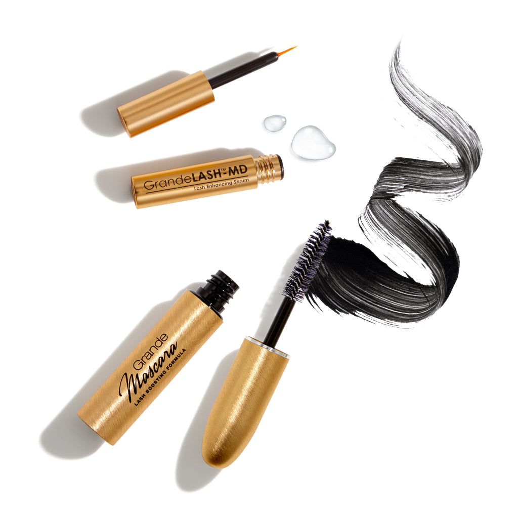 Grande Mascara Lash Boosting Mascara - Sort