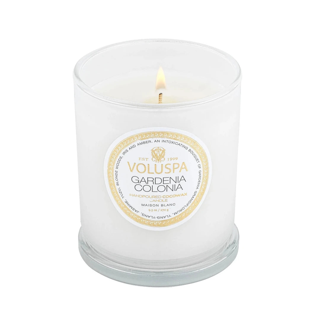 Gardenia Colonia Maison Classic Boxed Candle