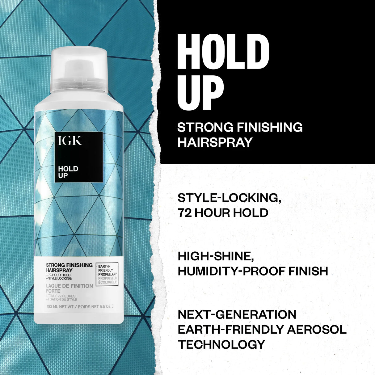 Hold Up Strong Hold Finishing Hairspray 187ml