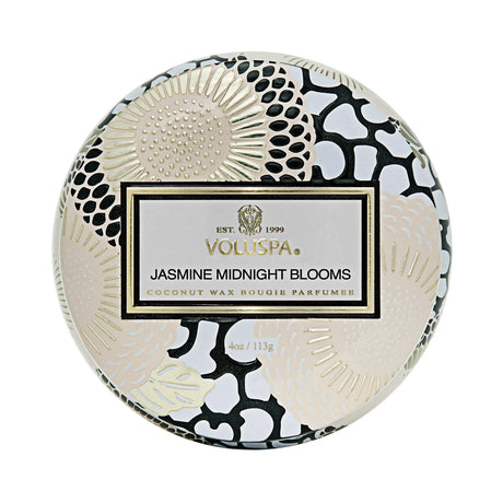 Jasmine Midnight Blooms Mini Tin Candle 113g