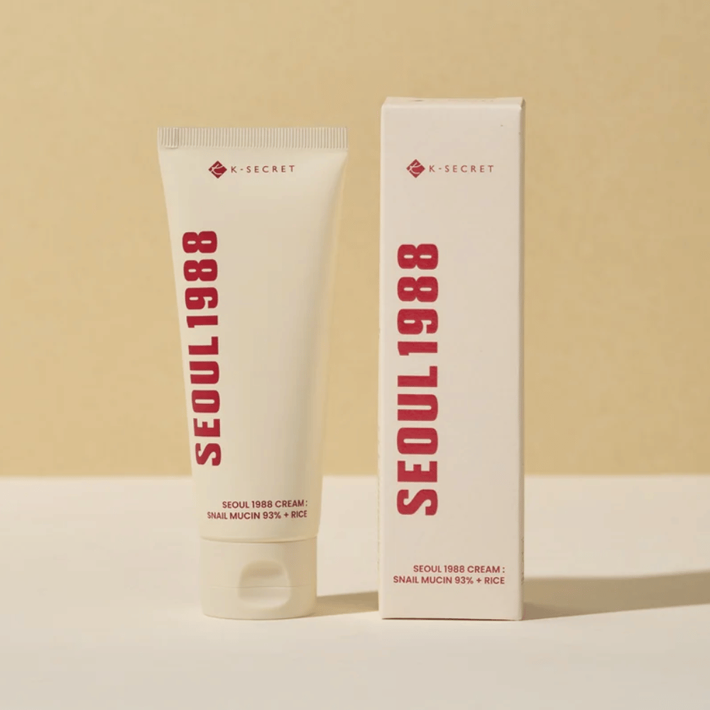 SEOUL 1988 Cream Snail Mucin 93% + Rice 100 ml