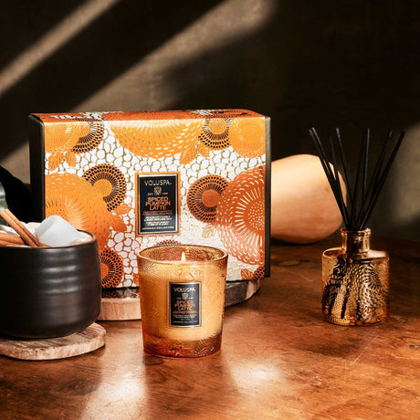 Gift Set Spiced Pumpkin Latte Demi & Diffuser