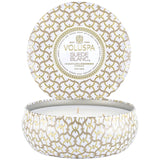 Suede Blanc Maison 3-Wick Tin Candle