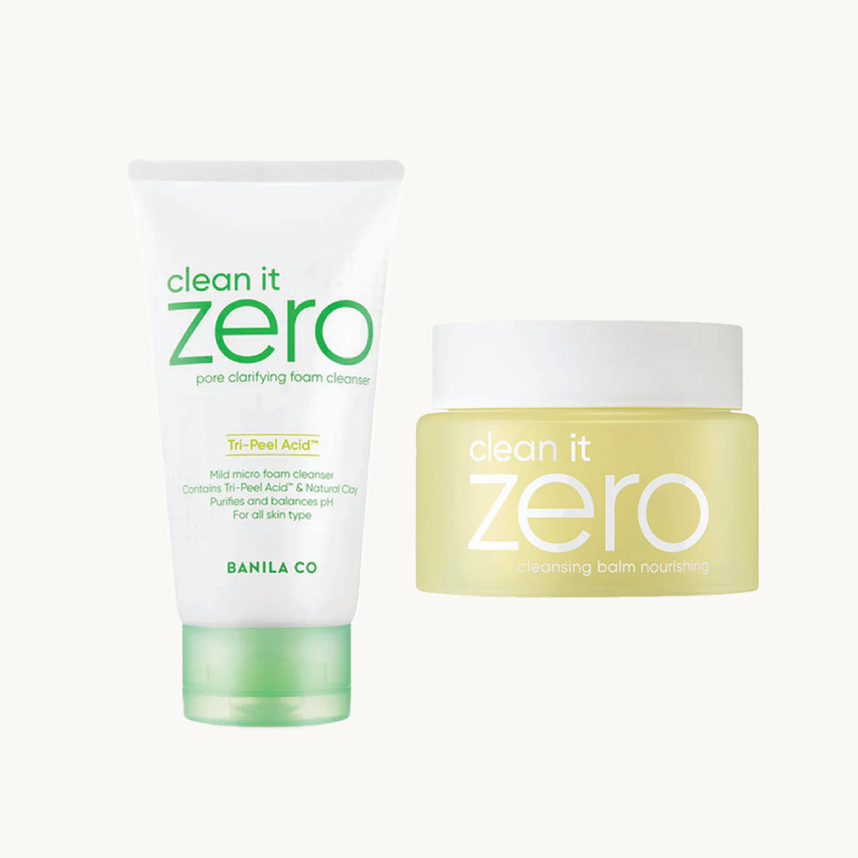 Pakkepris Banila Co Foam Cleanser Pore Clarifying + Cleansing Balm Nourishing