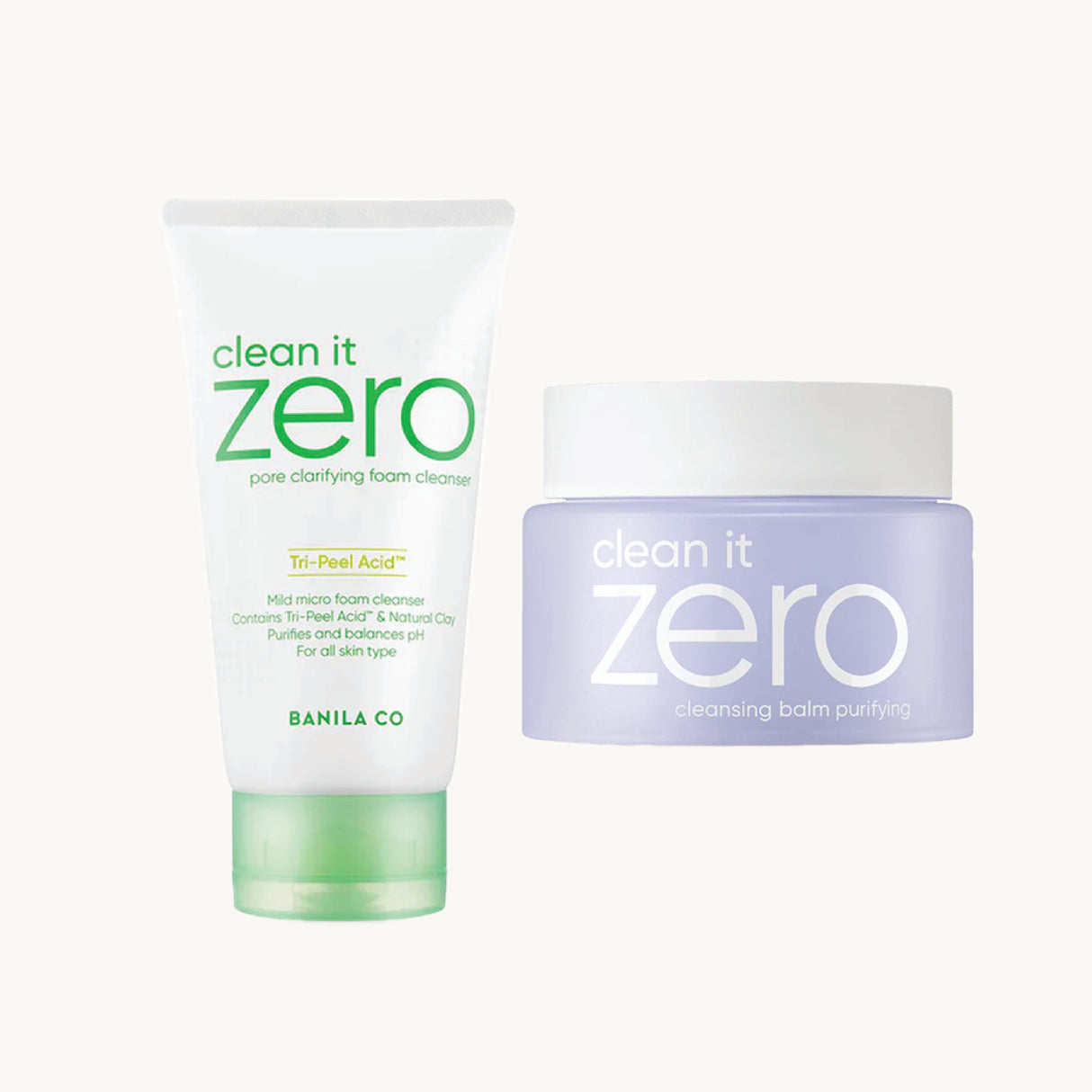 Pakkepris Banila Co Foam Cleanser Pore Clarifying + Cleansing Balm Purifying