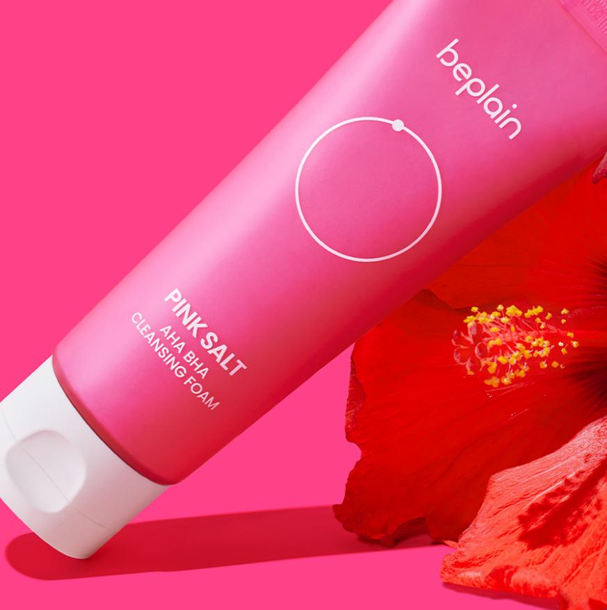 Pink Salt AHA BHA Cleansing Foam