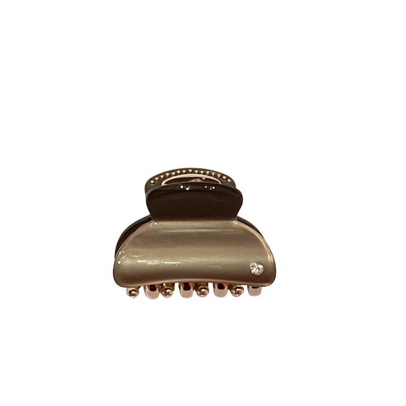 Hair Claw Small - Soft Brown