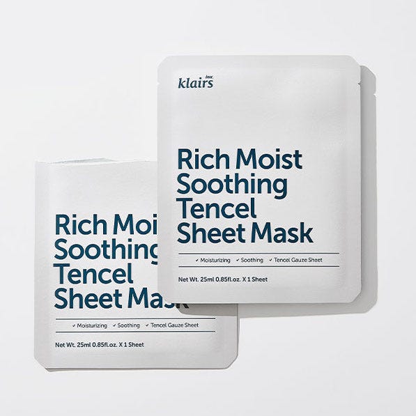Rich Moist Soothing Tencel Sheet Mask